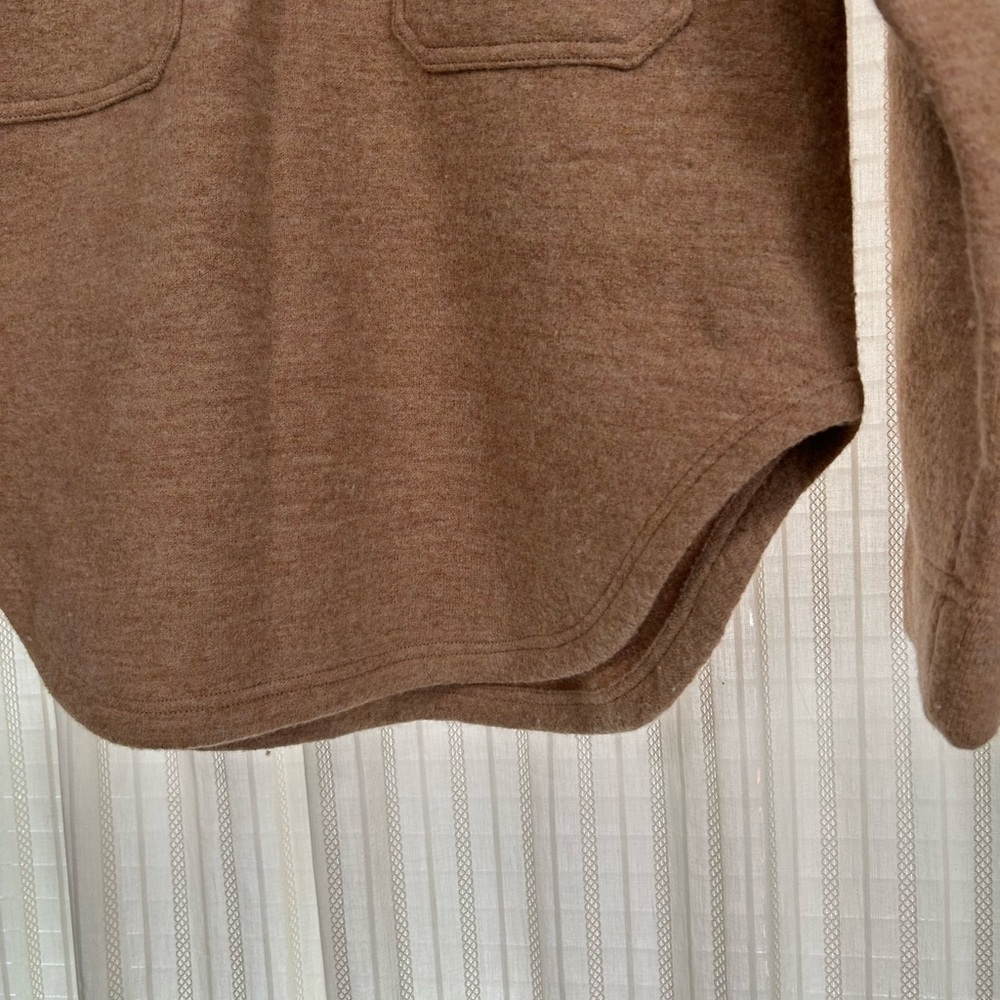 Madewell Wool Quarter-Zip Pullover Sweater - Picture 7 of 9